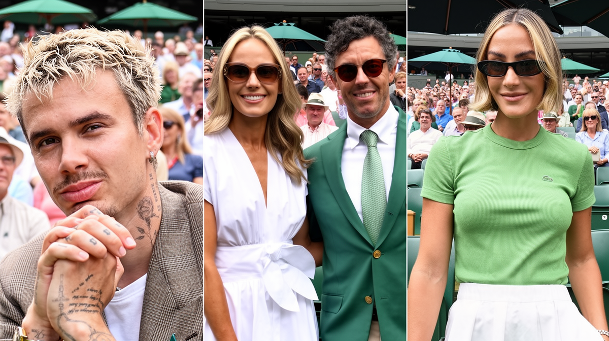 江南体育入口 - 24小时直击 | Wimbledon 2026 第3日：、Rory McIlroy与Frankie Bridge 现场观战 - 江南体育